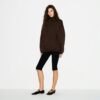 BOYFRIEND FLEECE OVERSIZED HALF ZIP