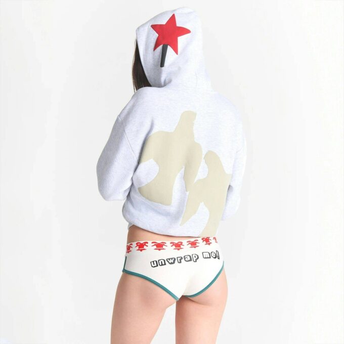 CACTUS PLANT FLEA MARKET X SKIMS COTTON FLEECE HOODIE