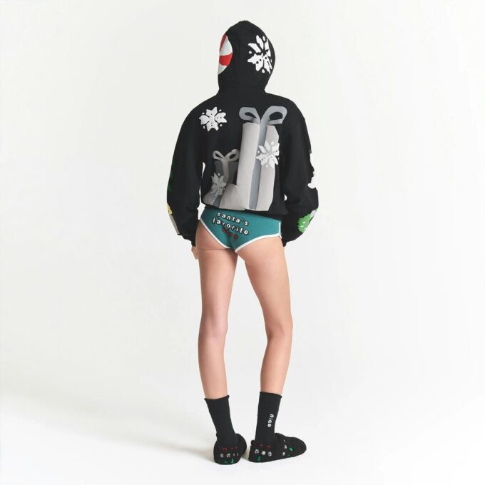 CACTUS PLANT FLEA MARKET X SKIMS COTTON FLEECE HOODIE