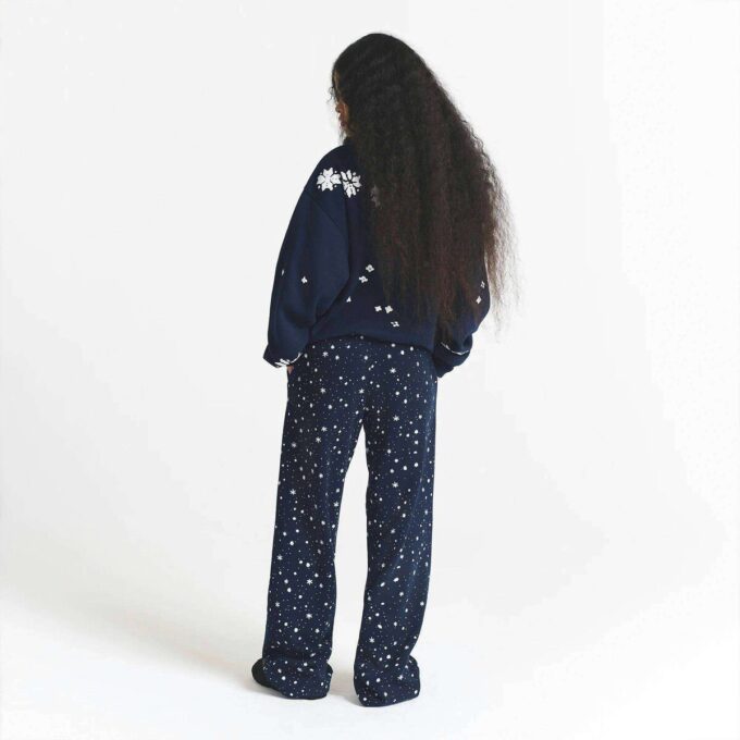 CACTUS PLANT FLEA MARKET X SKIMS COTTON FLEECE OVERSIZED QUARTER ZIP