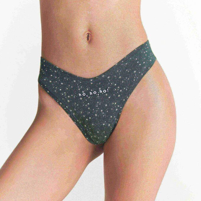 CACTUS PLANT FLEA MARKET X SKIMS COTTON JERSEY DIPPED THONG 5-PACK