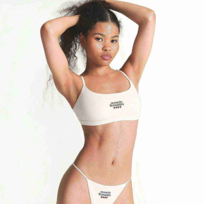 CACTUS PLANT FLEA MARKET X SKIMS COTTON JERSEY SCOOP BRALETTE 2-PACK