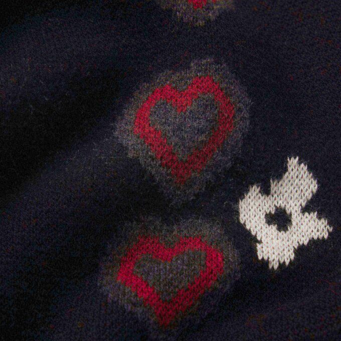 CACTUS PLANT FLEA MARKET X SKIMS COTTON KNIT MENS INTARSIA SWEATER CACTUS PLANT FLEA MARKET X SKIMS COTTON KNIT MENS INTARSIA SWEATER