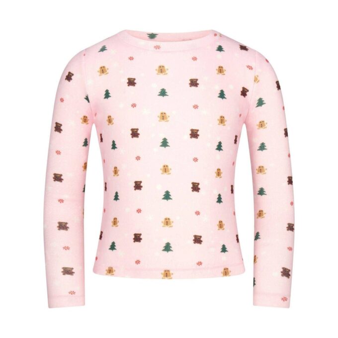 CACTUS PLANT FLEA MARKET X SKIMS PLUSH POINTELLE KIDS LONG SLEEVE SET