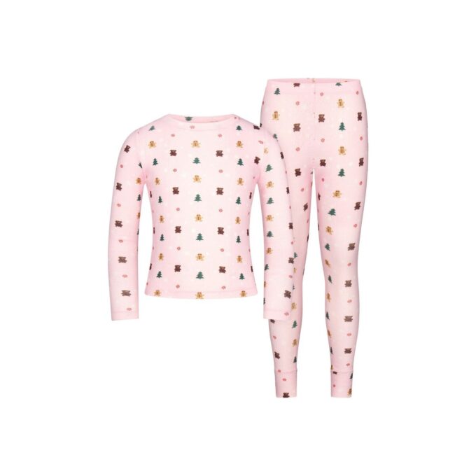 CACTUS PLANT FLEA MARKET X SKIMS PLUSH POINTELLE KIDS LONG SLEEVE SET