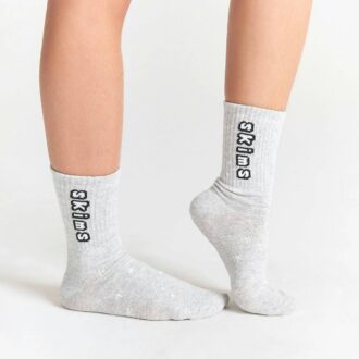 CACTUS PLANT FLEA MARKET X SKIMS RIBBED CREW SOCK 2-PACK