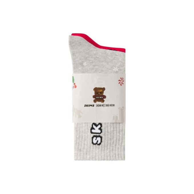 CACTUS PLANT FLEA MARKET X SKIMS RIBBED CREW SOCK 2-PACK CACTUS PLANT FLEA MARKET X SKIMS RIBBED CREW SOCK 2-PACK