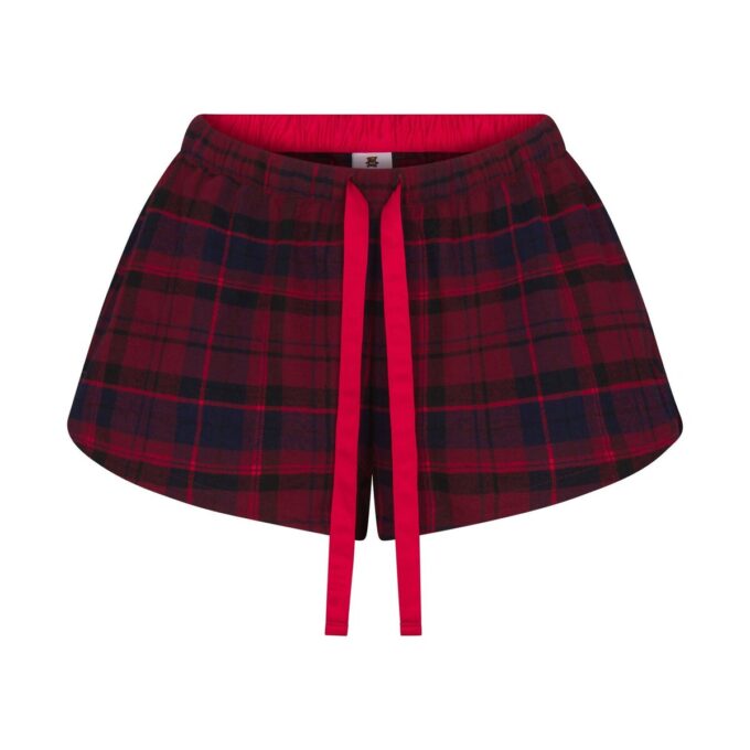 CACTUS PLANT FLEA MARKET X SKIMS SKIMS SLEEP FLANNEL SHORT SET CACTUS PLANT FLEA MARKET X SKIMS SKIMS SLEEP FLANNEL SHORT SET