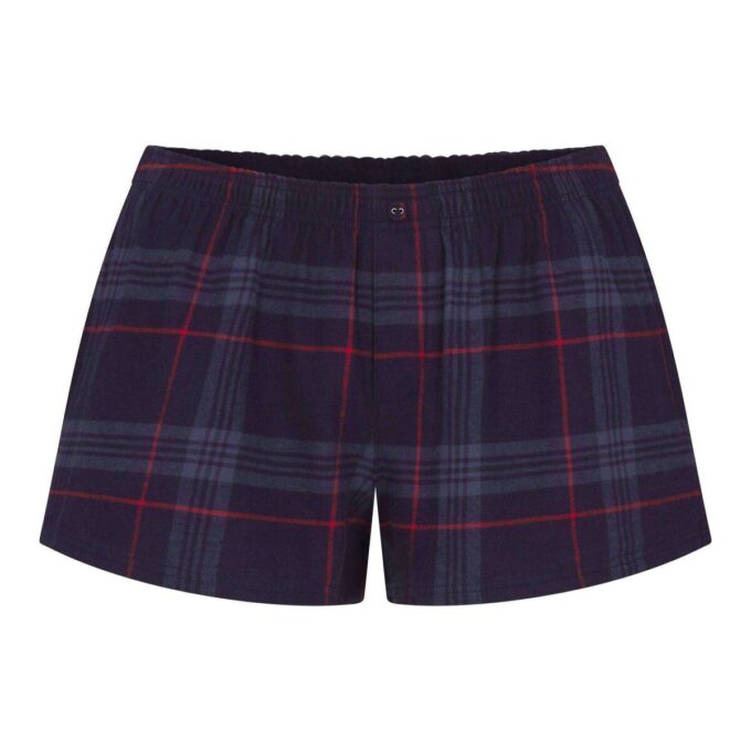 CACTUS PLANT FLEA MARKET X SKIMS SKIMS SLEEP LACE TANK AND FLANNEL SHORT SET