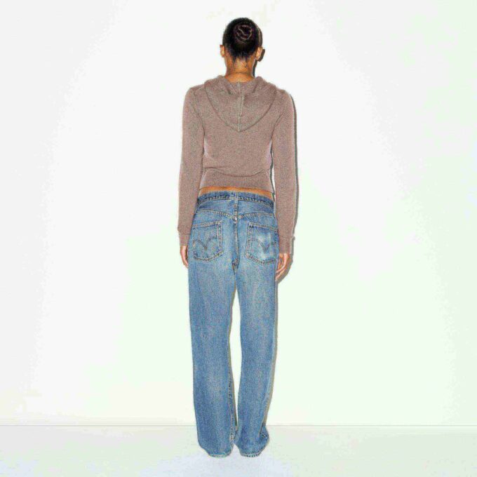 CASHMERE ZIP UP HOODIE