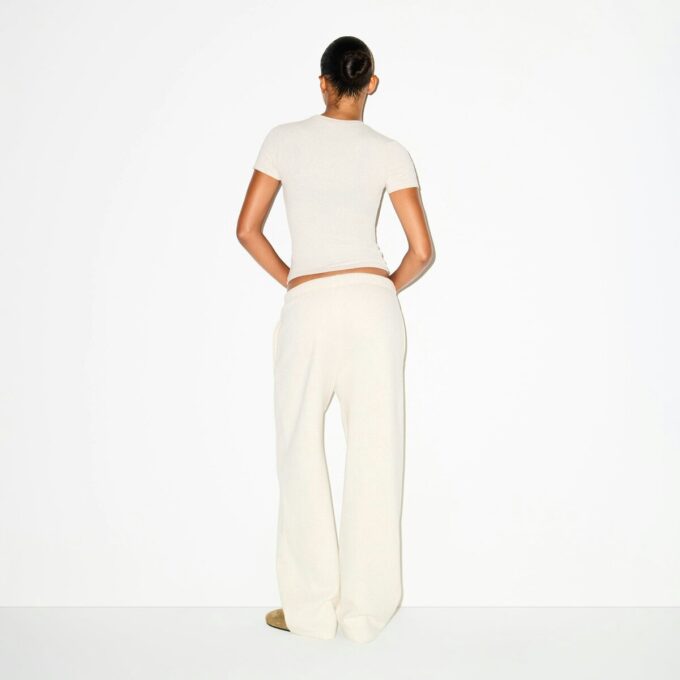 COTTON FLEECE CLASSIC STRAIGHT LEG PANT