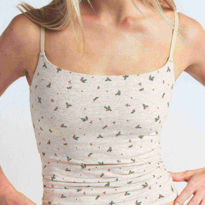 COTTON JERSEY CAMI