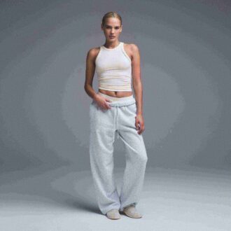 COTTON JERSEY CREW NECK TANK