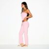 COTTON JERSEY LOW RISE CROP PANT COTTON JERSEY LOW RISE CROP PANT
