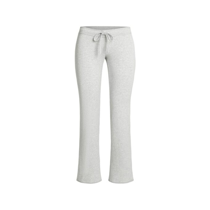 COTTON JERSEY LOW RISE CROP PANT COTTON JERSEY LOW RISE CROP PANT