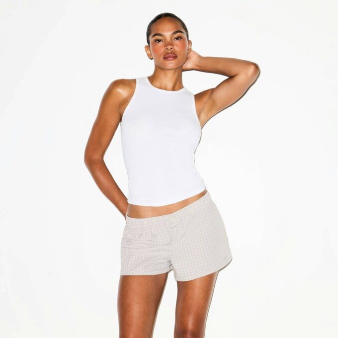 COTTON POPLIN BOXER SLEEP SET