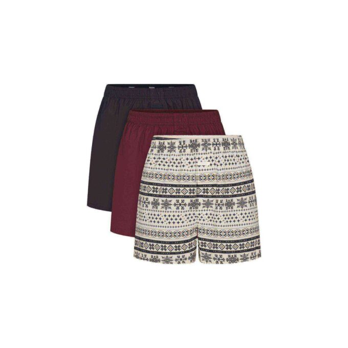 COTTON POPLIN MENS BOXER 3-PACK COTTON POPLIN MENS BOXER 3-PACK