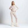 COTTON RIB HENLEY AND LEGGING SET COTTON RIB HENLEY AND LEGGING SET