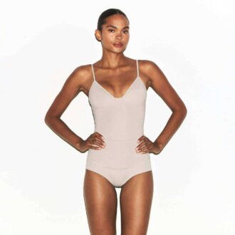 COTTON SHAPEWEAR THONG BODYSUIT