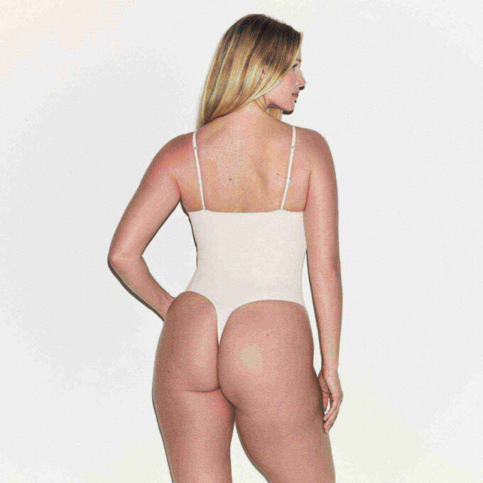 COTTON SHAPEWEAR THONG BODYSUIT COTTON SHAPEWEAR THONG BODYSUIT