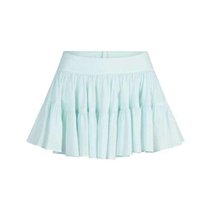 COTTON VOILE MINI SKIRT