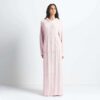 COZY LIGHT OVERSIZED CABLEKNIT LONG DRESS