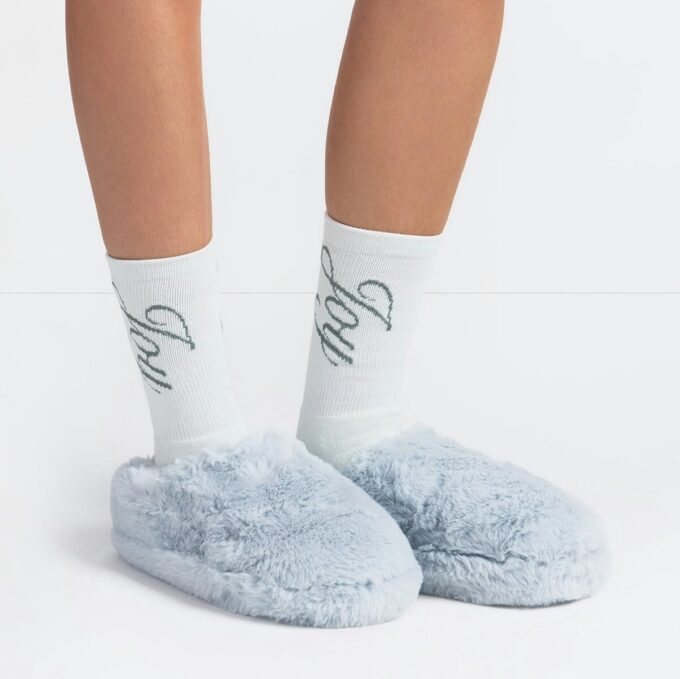 FAUX FUR SLIPPER