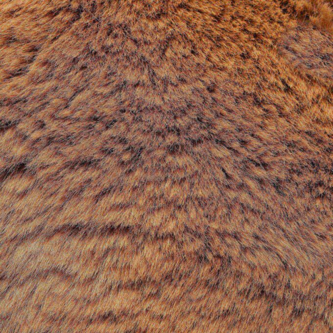 FAUX FUR ZIP UP JACKET