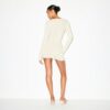 FEATHERWEIGHT CASHMERE HENLEY MINI DRESS