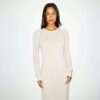 FEATHERWEIGHT CASHMERE LONG DRESS