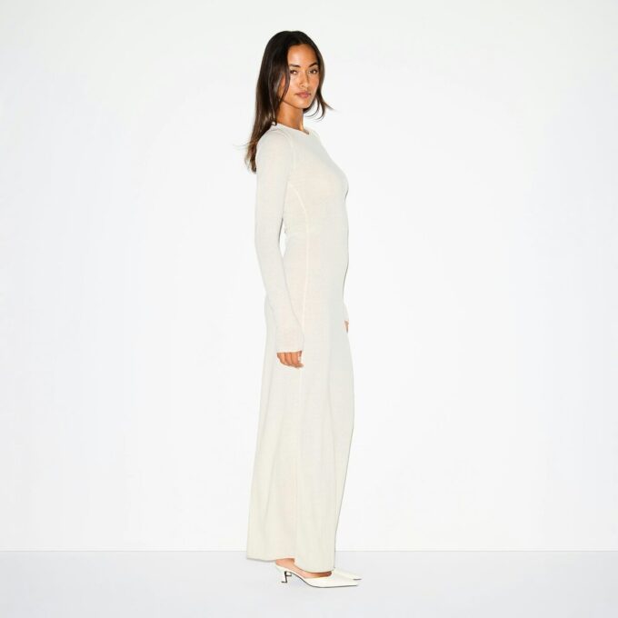 FEATHERWEIGHT CASHMERE LONG DRESS