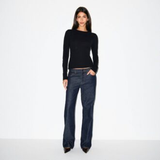 FEATHERWEIGHT CASHMERE LONG SLEEVE TOP