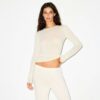 FEATHERWEIGHT CASHMERE LONG SLEEVE TOP