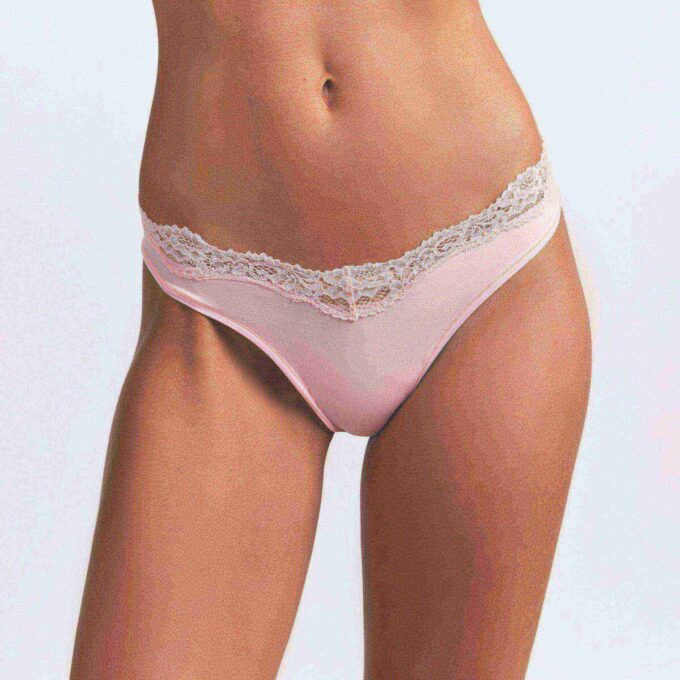 FITS EVERYBODY LACE DIPPED THONG 5-PACK