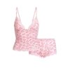 FITS EVERYBODY LACE TRIANGLE CAMI AND BOY SHORT SET
