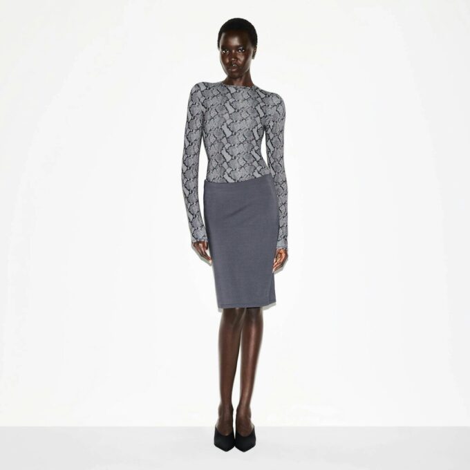 FITS EVERYBODY LONG SLEEVE CREW NECK BODYSUIT