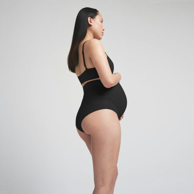 FITS EVERYBODY MATERNITY BANDED HIGH-WAISTED BRIEF