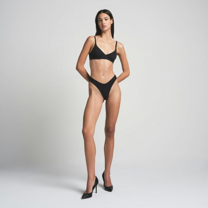 FITS EVERYBODY UNLINED DEMI BRA