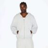 FLEECE LOUNGE MENS RELAXED ZIP UP HOODIE