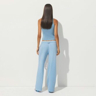 FRENCH TERRY STRAIGHT LEG PANT
