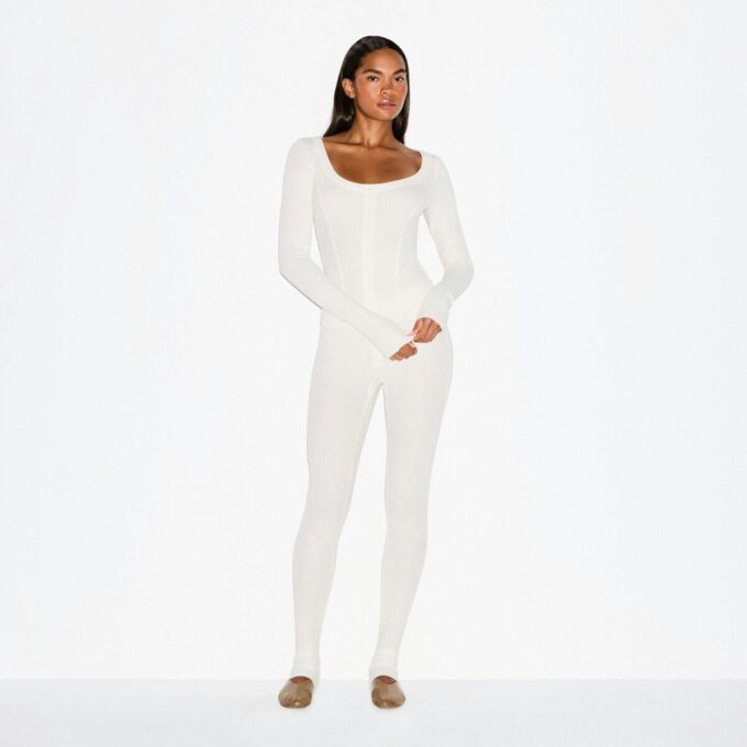 HEAVY WAFFLE CARDIGAN