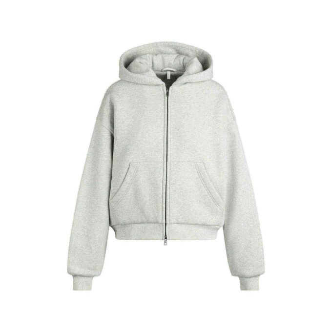 HEAVYWEIGHT FLEECE BOXY ZIP UP HOODIE