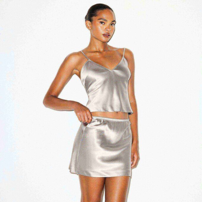 HEAVYWEIGHT SATIN CAMI