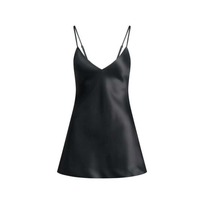 HEAVYWEIGHT SATIN CAMI MINI DRESS