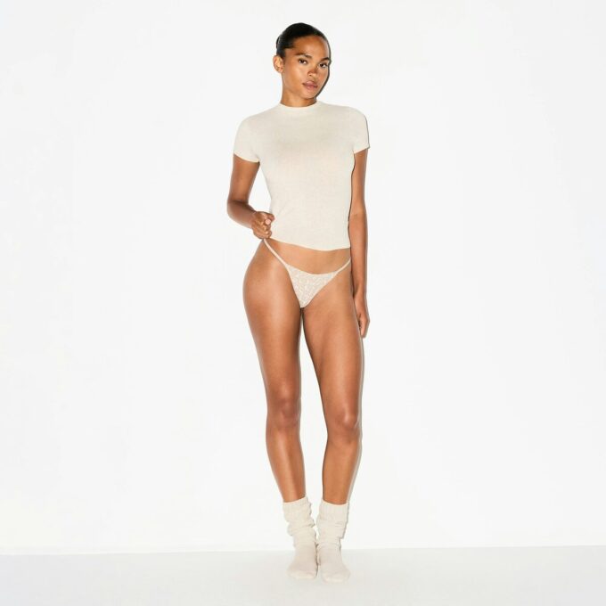 LIGHTWEIGHT COTTON STRING THONG