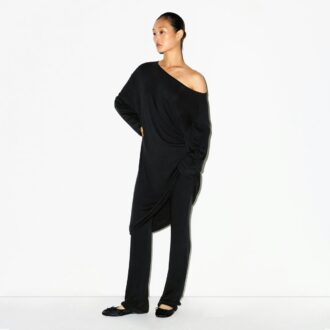 LIGHTWEIGHT MODAL LONG SLEEVE TUNIC