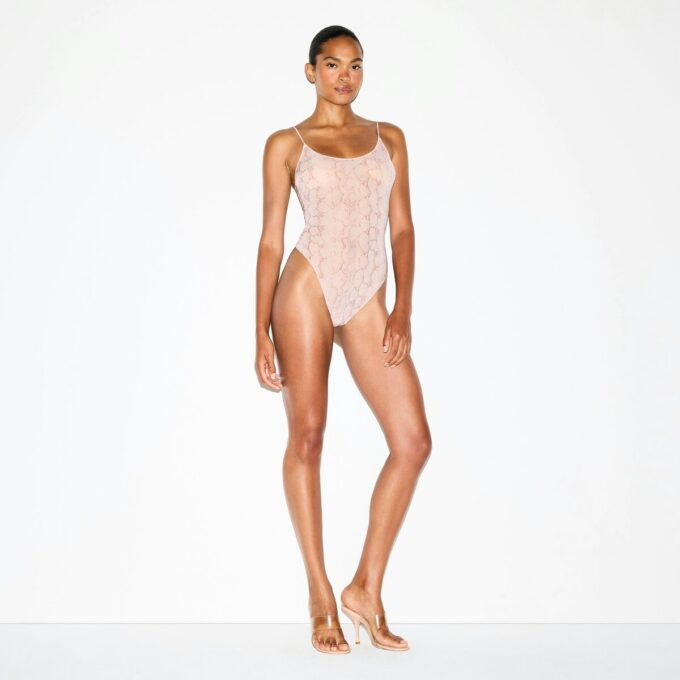 MILKY SHEER CAMI BODYSUIT