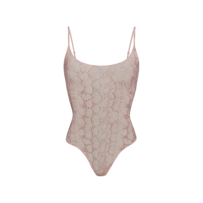 MILKY SHEER CAMI BODYSUIT