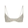 MILKY SHEER TRIANGLE BRALETTE