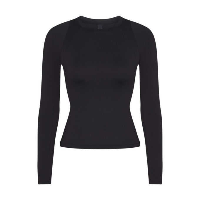 NikeSKIMS AIRY LONG SLEEVE CREW NECK TOP